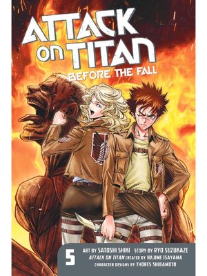 cover image of Attack on Titan: Before the Fall, Volume 5